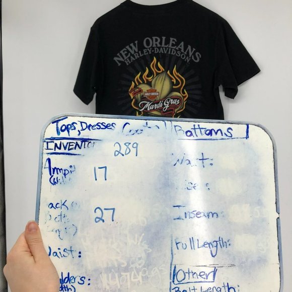 Harley Davidson Mardi Gras New Orleans Louisiana black shirt sleeve shirt - Picture 12 of 14